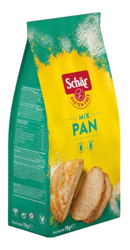 Mix B Schar Para Pan 1 Kilo Sin Gluten Certificada