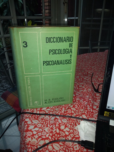 Diccionario De Psicologia Y Psicoanalisis - English
