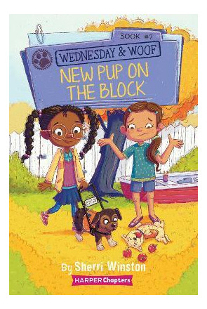 Libro Wednesday And Woof #2: New Pup On The Block - Sherr...