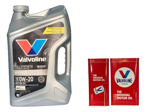 Aceite Valvoline Synpower Advanced 0w20 Dexos 1 Gen 2 - 5l