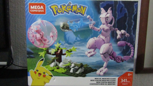 Mew Vs Mewtwo Pokemon Mega Construx Envio Gratis