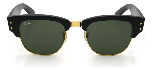 Oficial-anteojos De Sol Rayban 0316s 901/31 Talle 50 Color Negro Lente Negro