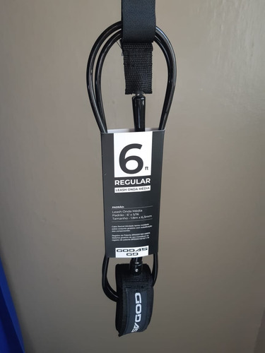 Leash Goda's Alta Performance Inox Cordinha Surf