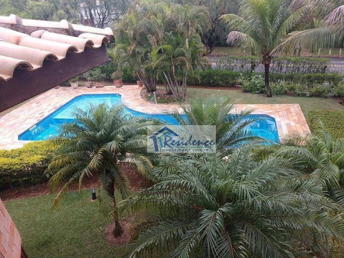 Chácara Com 4 Dormitórios À Venda, 2450 M² Por R$ 2.200.000,00 - Colinas Do Mosteiro De Itaici - Indaiatuba/sp - Ch0058