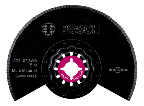 Hoja De Sierra Inmersión Bosch Starlock Multimaterial 100mm
