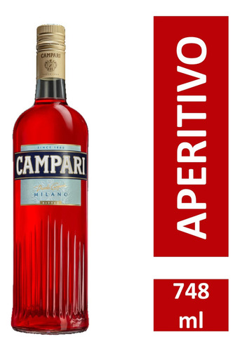 Campari aperitivo bitter 748ml