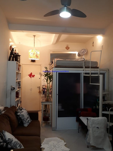 Imagem 7 de 15 de Apartamento 25m², 01 Dormitório E 01 Banheiro. Condomínio Com Portaria 24hrs. Excelente Localização. - 21081603 - 69958585