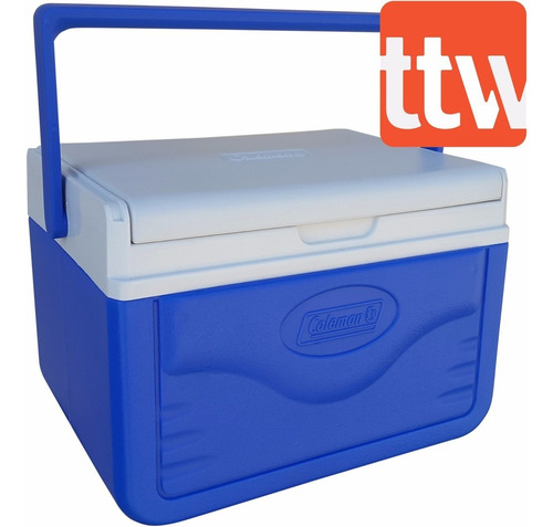 Imagen 3 de 7 de Conservadora Viandera Lunchera Coleman Azul 5 Qt 4,7 Lts Usa