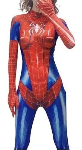 Spiderman Mujer Disfraz Araña Spiderman Cosplay Trajes