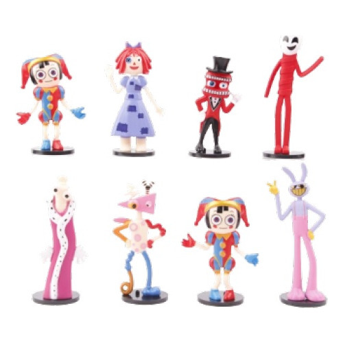 Figura Mágica Digital De Circo, Juguete Decorativo De 8 Piez