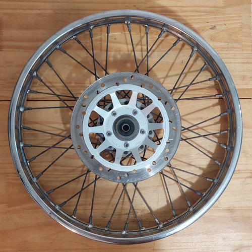 Llanta Rueda Delantera Original Honda Xr 150 Xr 125 Bross Plateado