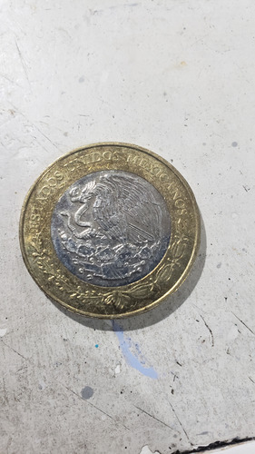 Moneda 20 Pesos Conmemorativa Morelos 2015 (Usado)