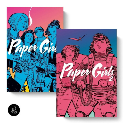 Paper Girls Tomo Nro 01 Y 02 - Brian K.vaughan, Cliff Chiang