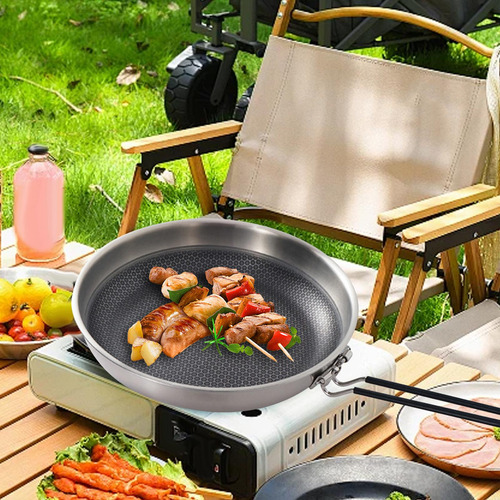 Sartén Para Acampar Sartén Al Aire Libre Sartén Pequeño