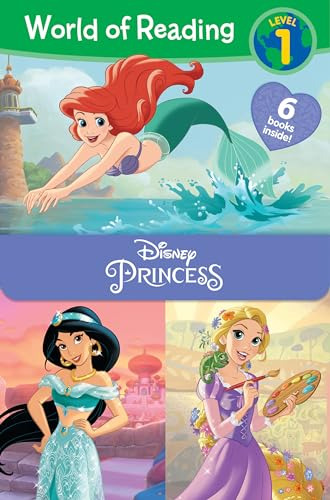 Libro World Of Reading Disney Princess Level 1 Boxed Set De