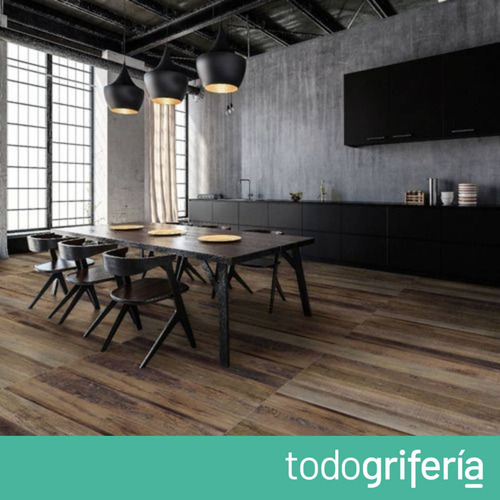 Ilva Porcelanato Smoke Wood Oxide 20x120
