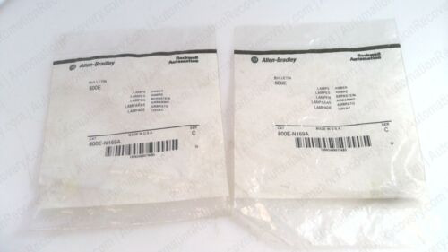 Allen Bradley 800e-n169a Series C Lamp Amber 120vac, See Ccf