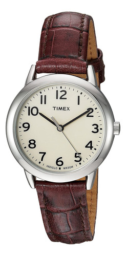 Reloj Timex Con Correa De Piel Para Mujer