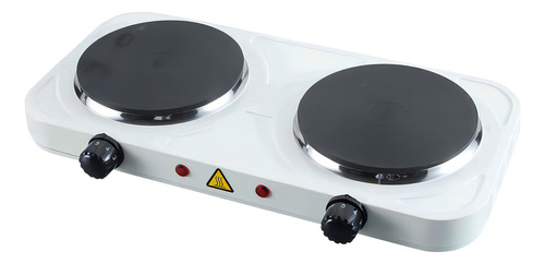 Fogão Elétrico 2 Boca Portátil Cooktop Disco De Mesa Sunway Cor Branco Voltagem 110v