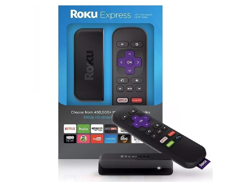 Roku Express 3700xb Wifi Netflix Youtube Spotify Smart Tv