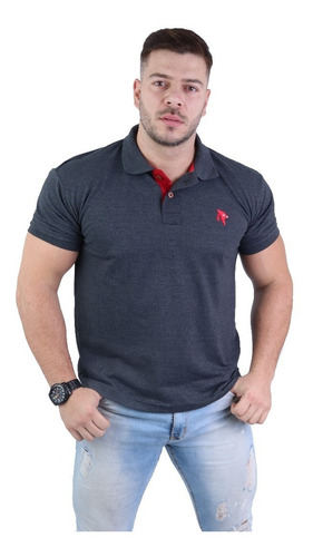 Revenda 05 Camisa Masculina Polo Plus Size Especial G1 Ao G3