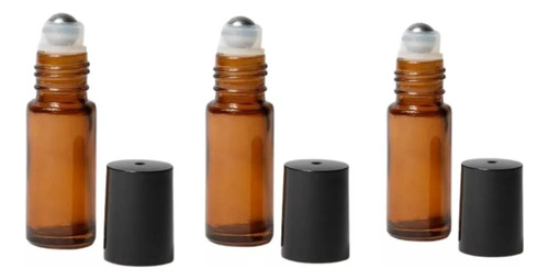 Perfumero Bola En Acero 5 Ml  Ámbar X 100