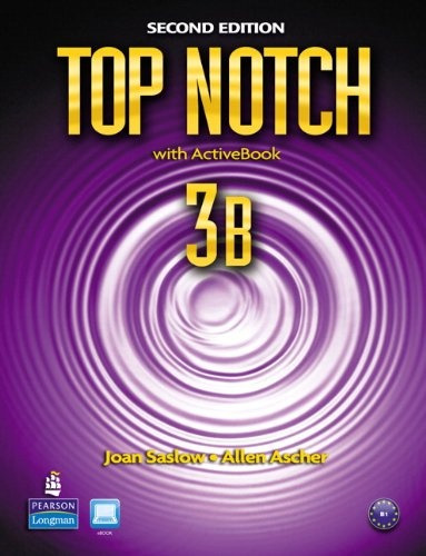 Top Notch-(2/ed) 3 -book B W/wbk/cd-audio - Saslow Joan