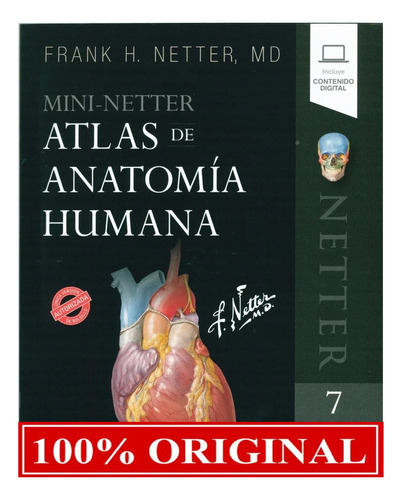  Netter Atlas De Anatomía Humana 7ma Edición Mini - Elsevier