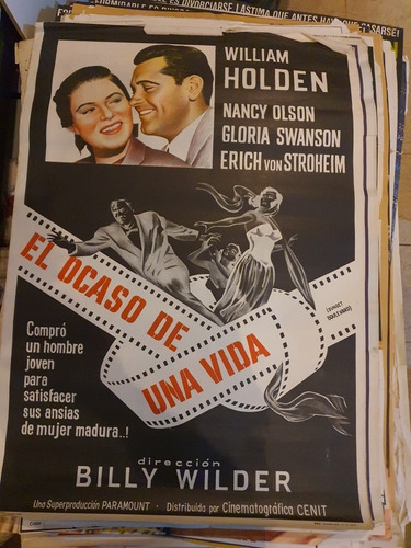 5 Antiguos Afiches De Cine Originales- Lote De 5-oferta 185