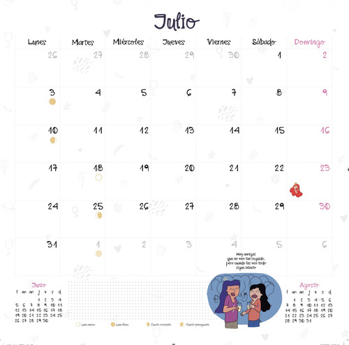 Imagen 2 de 4 de Calendario De Pared Jopi 2023