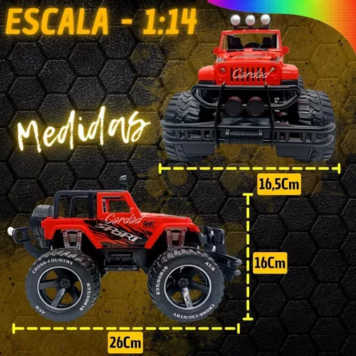 Carro Controle Remoto C/ Led Recarregável - DMT4327 – Jessica