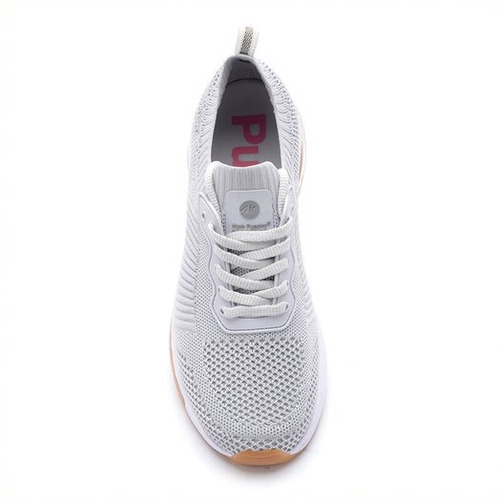 Imagen 3 de 5 de Zapatillas Hush Puppies Deportiva Gris Claro Oyller Mujer