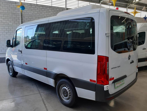 Imagem 3 de 10 de Sprinter 416 2020 Branca Teto Baixo 16 Lugares Completa!
