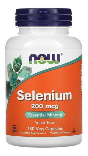 Selenio Selenium 200 Mcg 180 Tab Anticancerigeno Eg S0