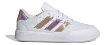 Comprar Tenis Blanco Mujer Courtblock Multicolor Streetwear Casual Original Sneakers Agujetas Para Dama
