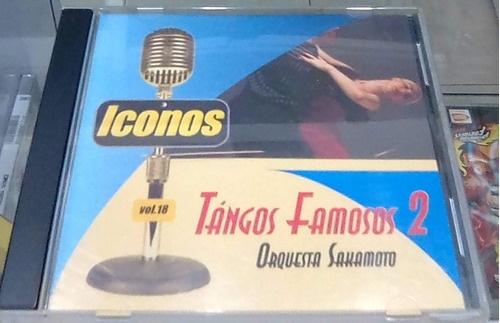 Orq. Sakamoto. Tangos Famosos 2 Cd Original Usado Qqa. Promo