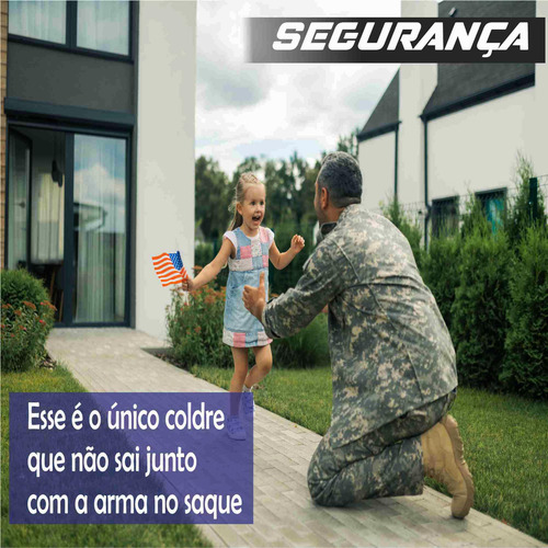 Coldre para arma Coldres Premium G3c para esquerdo/destro - preto