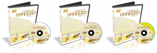 Curso Aula Pandeiro Dvd Edon Volume 1 2 3 Aprender A Tocar