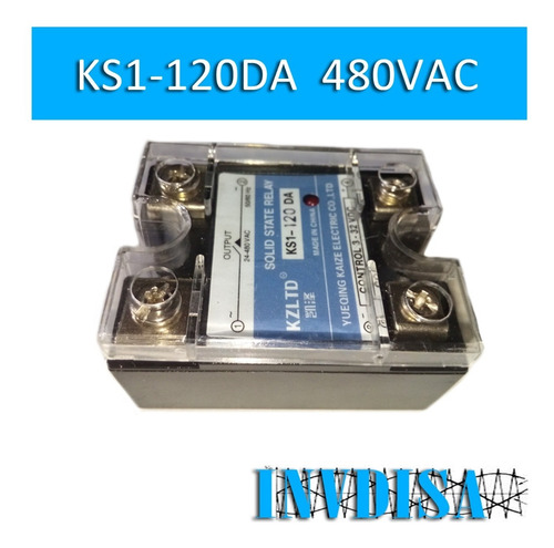 Relevador Estado Solido 120a 480v Ssr-120da Ks1-120da