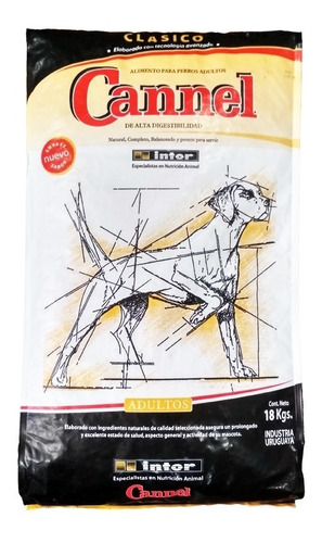 Alimento Perro Adulto Cannel 18 Kg / Mundo Mascota