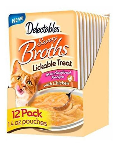 Botana - Botanas Para Gatos - Hartz Delectables Savory Broth