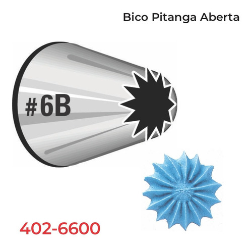 Bico Wilton 6600-6b Pitanga Aberta Grande Original