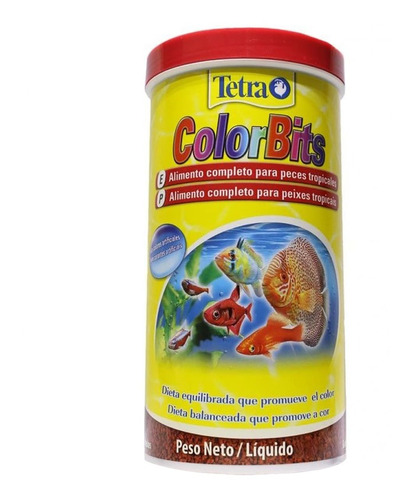 Alimento Colorante Tetra Colors Bits Granules 30g