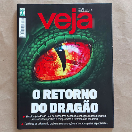 Revista Veja 2759 13/10/2021 O Retorno Do Dragão Inflação