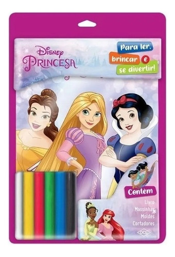 Livro Infantil Disney Princesas Massinhas Divertidas Meninas