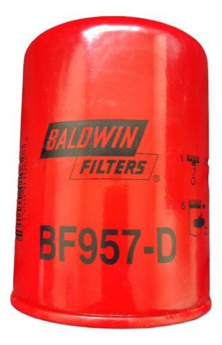 Filtro Combustible 33109 Baldwin Bf957-d Encava Bus Cummins