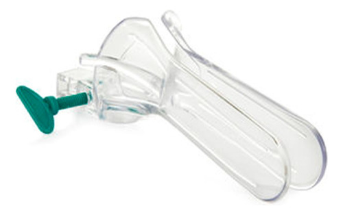 Especulo Vaginal Descartable Greyton Estéril Mediano X 10u Color Transparente