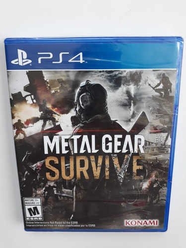 Metal Gear Survive Juego Ps4 Nuevo Y Sellado