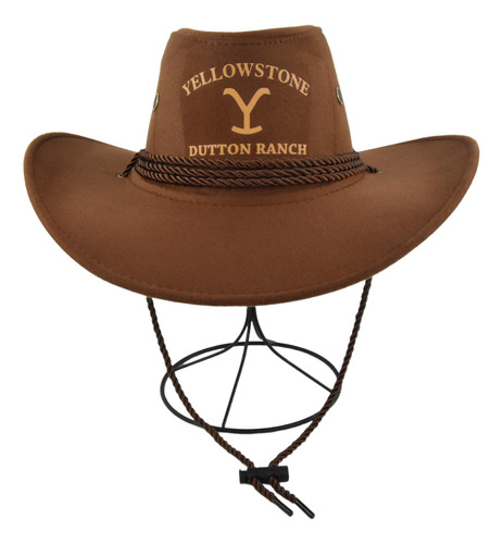 Sombrero Vaquero Para Yellowstone Con Ala Curva Gorras