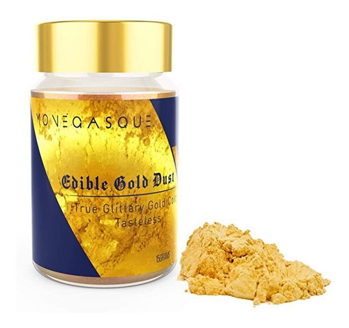 Monegasco. Comestible Del Polvo De Oro - Big 15 Gramos De La